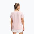 Dámske tréningové tričko Under Armour Tech V-Twist prime pink/white 2