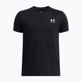 Detské tričko Under Armour Sportstyle Left Chest czarny