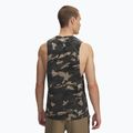 Pánske tričko Under Armour Project Rock Camo Tank city khaki/baroque green/white clay 2
