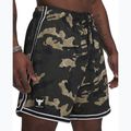 Pánske šortky Under Armour Project Rock Mesh barokový green / white 4