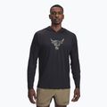 Pánska športová mikina Under Armour Project Rock Iso-Chill Hoody black/hyper green