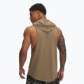Pánska mikina Under Armour Project Rock Wire SL bayou / white clay 2