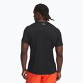 Pánske tréningové tričko Under Armour HeatGear Fitted black/white 2