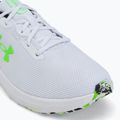 Pánske bežecké topánky Under Armour Charged Pursuit 4 white/black/hyper green 7