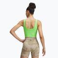 Fitness podprsenka Under Armour Project Rock Fitted Bra Tank cyber green/cyber green 3