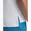 Pánske bežecké tielko tank top Under Armour Launch Elite Singlet white/reflective 3
