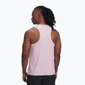 Pánske bežecké tielko tank top Under Armour Launch Elite Singlet prime pink/reflective 2