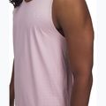 Pánske bežecké tielko tank top Under Armour Launch Elite Singlet prime pink/reflective 3