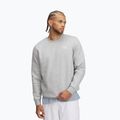 Pánska mikina Under Armour Essential Fleece Crew mod gray light heather/white
