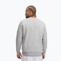 Pánska mikina Under Armour Essential Fleece Crew mod gray light heather/white 2