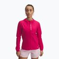Dámska bežecká bunda Under Armour Outrun The Storm fuchsia/reflective