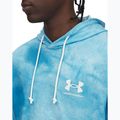 Pánska mikina Under Armour Rival Terry Printed ether blue/onyx white 3