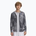 Pánska mikina Under Armour Rival Terry Printed FZ castlerock/onyx white