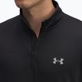Pánska bežecká mikina Under Armour Launch 1/4 Zip black / black reflexná 3