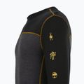 Pánske termo tričko longsleeve Smartwool Classic Thermal Merino Base Layer Colorblock Crew Boxed charcoal/honey gold 6