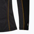 Pánske termo tričko longsleeve Smartwool Classic Thermal Merino Base Layer Colorblock Crew Boxed charcoal/honey gold 7