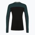 Pánske termo tričko longsleeve Smartwool Classic Thermal Merino Base Layer Colorblock Crew Boxed twilling blue/black 3