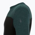 Pánske termo tričko longsleeve Smartwool Classic Thermal Merino Base Layer Colorblock Crew Boxed twilling blue/black 5