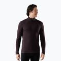 Pánska termo mikina Smartwool Classic Thermal Merino Base Layer 1/4 Zip Boxed mink heather