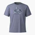 Pánske trekingové tričko Smartwool Alpine A-Frame Graphic Tee nightfall blue