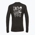 Mužský longsleeve Smartwool Merino Hemp Blend Gear Up Graphic čierny heather 4