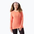 Dámska termoaktívna mikina Smartwool Merino 250 Baselayer Crew Boxed coral reef