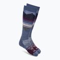 Dámske lyžiarske ponožky Smartwool Ski Targeted Cushion Pattern OTC nightfall blue
