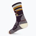 Dámske ponožky Smartwool Hike Light Cushion New Pattern Crew prple ris 2