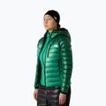 Dámska páperová bunda The North Face Summit Breithorn Hoodie nebula green/evergreen 4