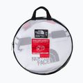 Cestovná taška The North Face Base Camp Duffel S 50 l white/black/elevation red 2