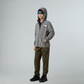 Detská fleecová mikina The North Face Teen Glacier Full Zip Hoodie mid grey heather 4