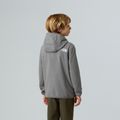 Detská fleecová mikina The North Face Teen Glacier Full Zip Hoodie mid grey heather 5