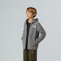 Detská fleecová mikina The North Face Teen Glacier Full Zip Hoodie mid grey heather 6