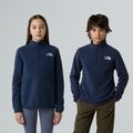 Detská fleecová mikina The North Face Teen Glacier 1/4 Zip summit navy 3