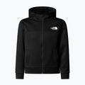 Detská mikina The North Face Teen Reaxion Full Zip Hoodie tnf black
