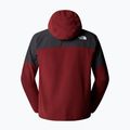Pánska mikina The North Face Glacier Heavyweight Full Zip HD sumac/asphalt grey 6