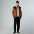 Pánska bunda do dažďa The North Face Antora burnt umber/black 2