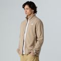 Pánska fleecová mikina The North Face Glacier Fleece mushroom grey 4