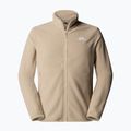 Pánska fleecová mikina The North Face Glacier Fleece mushroom grey 5