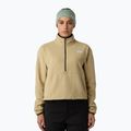Dámska mikina The North Face Glacier Fleece 1/2 Zip Short khaki stone
