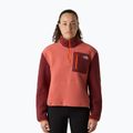 Dámská mikina The North Face Yumiori 1/4 Zip mars dust/sumac/solar flare