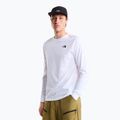Pánske trekingové tričko longsleeve  The North Face Evolution Simple Dome Regular tnf white