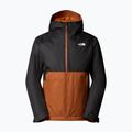 Pánska páperová bunda The North Face Millerton Insulated burnt umber/black 5