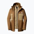 Pánska snowboardová bunda The North Face Fourbarrel Triclimate utility brown/khaki 8