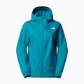 Damska kurtka przeciwdeszczowa The North Face Quest w głębokim odcieniu teal 5