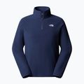 Pánska fleecová mikina The North Face Glacier Fleece 1/4 Zip summit navy 4