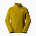 Pánska mikina The North Face Glacier Fleece 1/4 Zip deep dijon 4