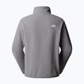 Pánska fleecová mikina The North Face Glacier Fleece 1/4 Zip mid grey heather 5