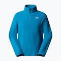 Pánska fleecová mikina The North Face Glacier Fleece 1/4 Zip dusk blue 4