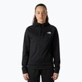 Damska bluza The North Face Reaxion 2.0 z kapturem, pełny zamek, czarna heather